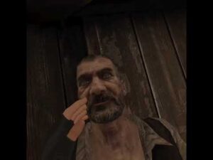 【BIOHAZARD4 VR】村人A観察【バイオハザード４ VR】#shorts