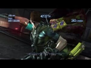 バイオハザード6 (PS4) マーセナリーズアンリミテッド DUO クアッドタワー屋上 2931k クリスDF
