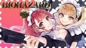 #9 バイオハザード５ 実況！二人プレイでホラー苦手な女子がゾンビに挑む！