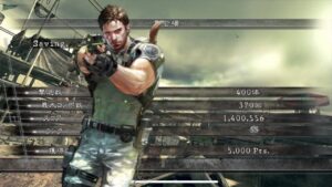 バイオハザード5 マーセナリーズアンリミテッド BSAAクリスResident Evil5 Mercenaries NO MERCY 1400k