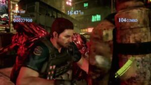 バイオハザード6  (PS4) マーセナリーズアンリミテッド DUO ターチィ メインストリート 2901k クリスDF