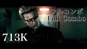 バイオハザード5 マーセナリーズ ソロ 黒ウェスカー 713k Resident Evil5  Mercenaries SOLO