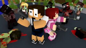 ゾンビが襲ってくる世界で100日間生き残れ！『バイオハザードまとめ』【まいくら・マインクラフト】