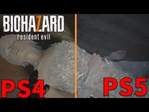 【バイオ7】PS5版とPS4版の映像比較！