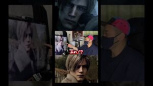 おじさんでも惚れるリメイク版レオン初顔出し【バイオハザードRE:4】＃Shorts