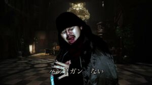 バイオハザードに出てくるSupremeの店員みたいな武器商人