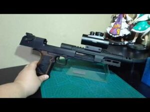 【エアガン】AW DE50AE バイオハザードRE2 ライトニングホーク カスタム　