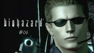 ＃06 バイオハザード　八角形扉へ侵入！鎖ゾンビにウェスカー男子落下。ササっ。レントゲンの謎に大苦戦！MOディスク挿入！からのニトロタイムゆっくり。そして弱タイラント出現。ウェスカー男子また刺される。