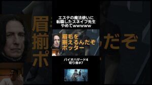 スネイプ先生は美容魔術が専門【バイオハザード4】