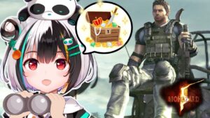 【バイオハザード5】★3 海賊ぱんちゃん！クリスと集落を襲う🧟🧟‍♂️🧟‍♂️【熊猫ぱん/新人Vtuber】