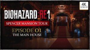 BIOHAZARD RE1  バイオハザード  // SPENCER MANSION TOUR // UNREAL ENGINE 5 // 4K TRAILER