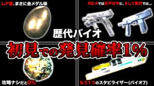 ノーヒントは当たり前!?歴代バイオのレアアイテムランキングTOP9【Resident Evil】