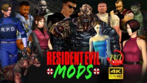 🔴24/7 RESIDENT EVIL MOD STREAM ⚡ 4K ULTRA HD LIVE 🎬 バイオハザード
