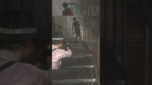よく見ると左足ないのに歩いてくる【バイオハザード RE:2】#shorts