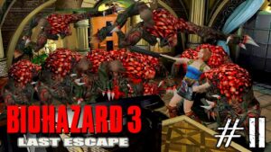 敵が１０倍の悪夢のバイオ３に通常武器でクリアに挑戦＃２【RESIDENT EVIL 3】