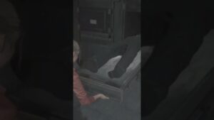 落ちてこない…【バイオハザードre2】#バイオハザードre2 #shorts