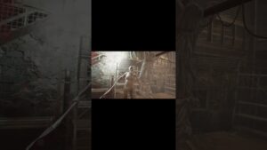 イーサンがジャックの顔面にチェンソーをぶっ刺す!!『バイオハザード7』#Shorts