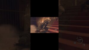バックドロップ階段で！　#バイオハザードre4