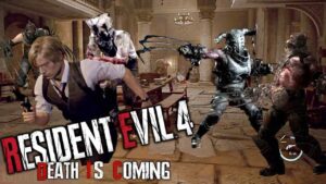小部屋でガナドール4体とマッドチェーンソー2体と対面し泣くに泣けないレオンさん＃５【Resident Evil 4 Death is coming】