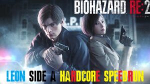 コラボ併走前の練習　バイオハザードRE2　レオン表　ハードコア【ゴールまで駆け抜けろ！】